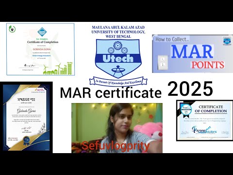 How to collect MAR certificate ? 2025 #sefuvlogprity #maractivity #makaut #marpoint #2025 #exam #yt