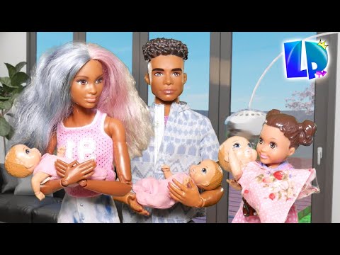 Rodzinka Barbie- Bobasowy zawrót głowy. Odc.180 . Bajka dla dzieci.