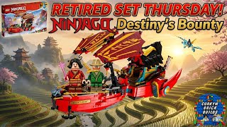 LIVE 🔴 Building LEGO Ninjago Destiny's Bounty! 🐉 Set 71797 #youtubelive