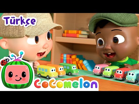 10 Küçük Otobüs 🚌 | CoComelon Türkçe | Çizgi Film | Bebek Şarkıları