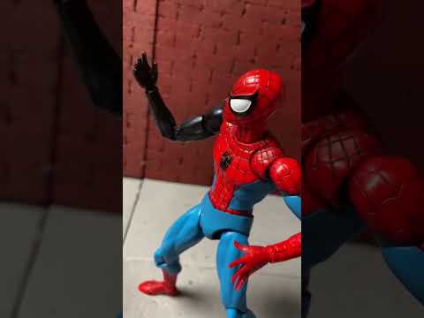 CT Toys Spiderman Black Suit Transformation #mcu #marvel #actionfigures #venom #spiderman