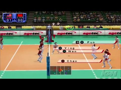 dicas women's volleyball championship playstation 2