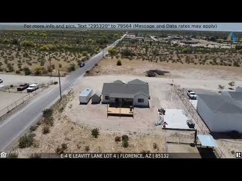 Priced at $99,000 - E-4 E LEAVITT Lane Lot 4, Florence, AZ 85132