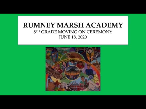 2020 RMA 8th Grade Moving On Ceremony - Spanish