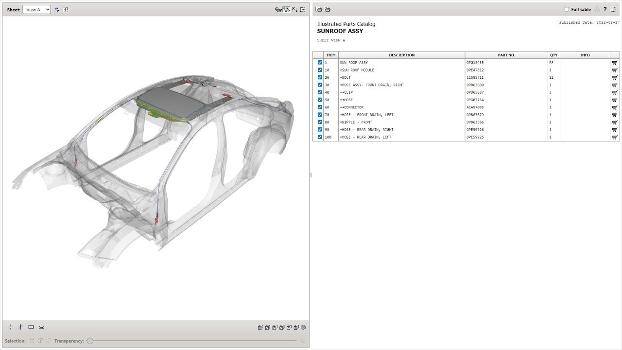 SUNROOF  IPC GENERIC IPC DE