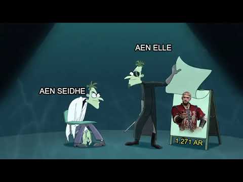 The Witcher - Elves comparison 🤣🤣