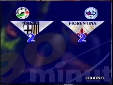 2000-01 (1a - 01-10-2000) Parma-Fiorentina 2-2 Servizio 90°Minuto Rai1
