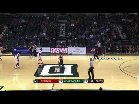 Highlights: Cornell Men's Basketball at Dartmouth  - 1/30/16