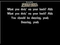 The Lyrics Of The Bee Gees- You Should Be Dancing
