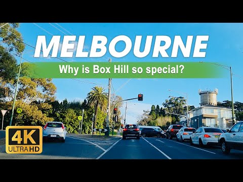 Why is Box Hill so special? Drive-through Elgar Road | Melbourne, Live and Work in Australia | 4K