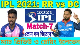 IPL 2021 | Match 7 Prediction | RR vs DC Playing XI | Rajasthan Royals | Delhi Capitals | Go Sport
