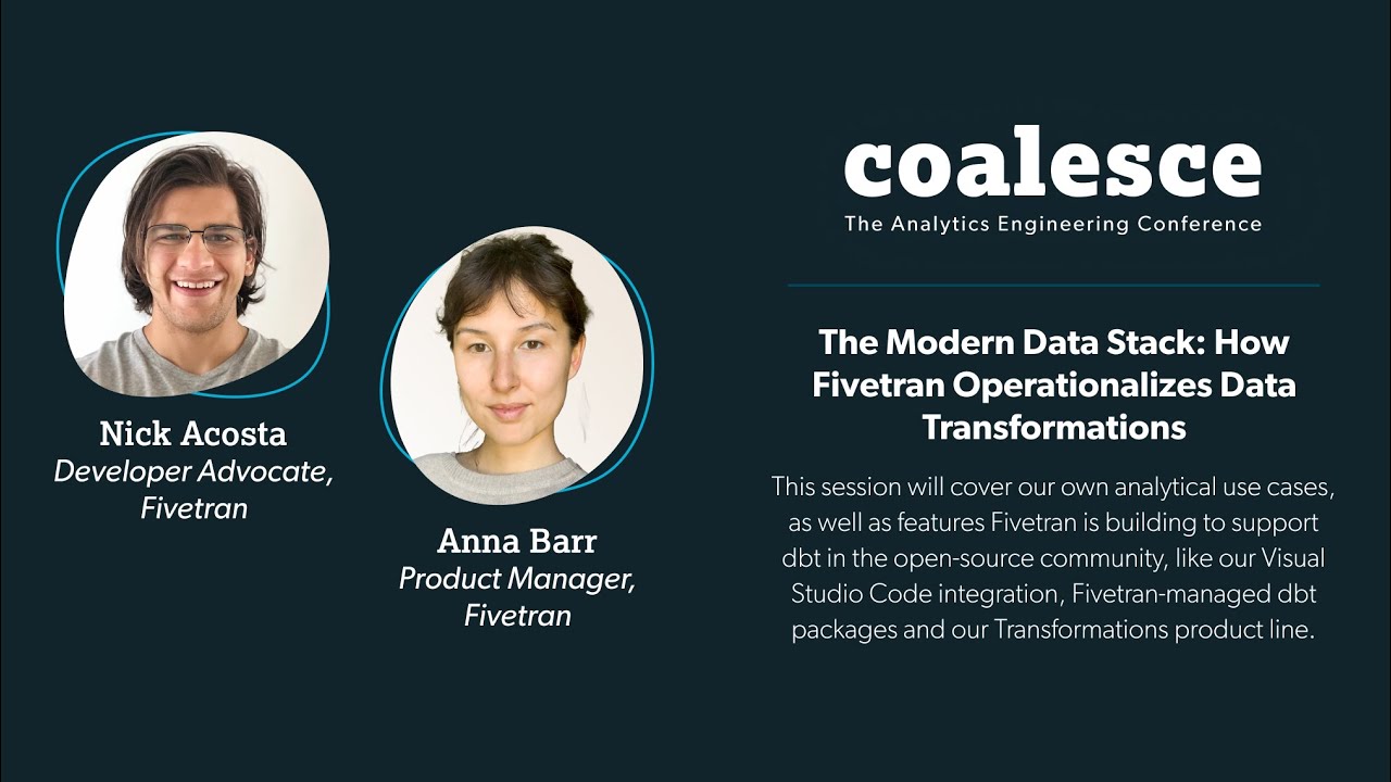 The Modern Data Stack: How Fivetran Operationalizes Data Transformations