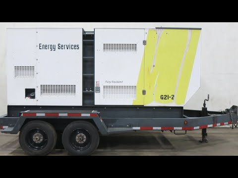 Magnum MMG320 278 kW rental grade diesel generator John Deere EPA tier 3 flex eng 8798 Hrs CSDG 4059