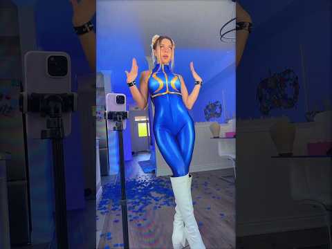 Choose: out of cosplay? Or in my chun-li cosplay?