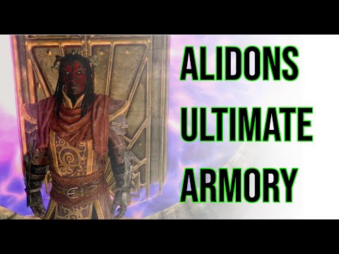 Alidons Ultimate Armory Mod - Full Walkthrough revisited skyrim