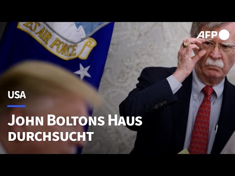 FBI durchsucht Haus von Trump-Kritiker John Bolton | AFP