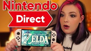 Nintendo Direct LIVE Reaction!! (Manifesting Cozy Games)