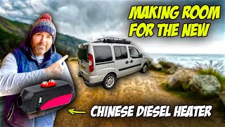 Vanlife: BIG changes before adding the new DIESEL HEATER!