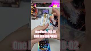 Gold Don God Pack!!! Newest One Piece PRB02 pre release pull! #onepiece #anime #fyp #foryou #viral