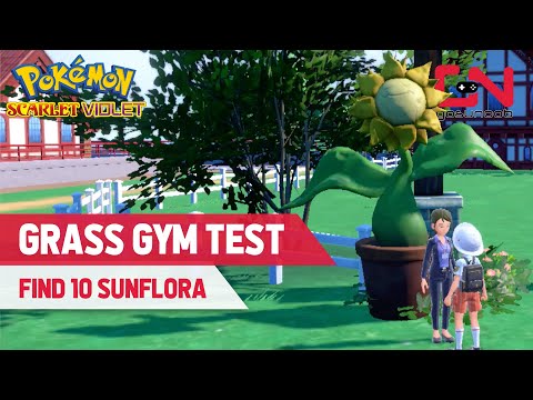 Grass Gym Test in Pokemon Scarlet and Violet