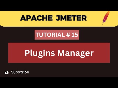 JMeter Tutorial 15  | How to use Plugins Manager in JMeter | Step by Step JMeter Tutorial