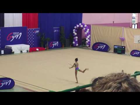 Championnat de France Elite junior 2017 - Ashley Julien massues