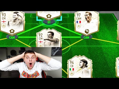 BARESI ICON + RIQUELEME in 195 Rated Fut Draft team of the season Challenge! - Fifa 20 Ultimate Team