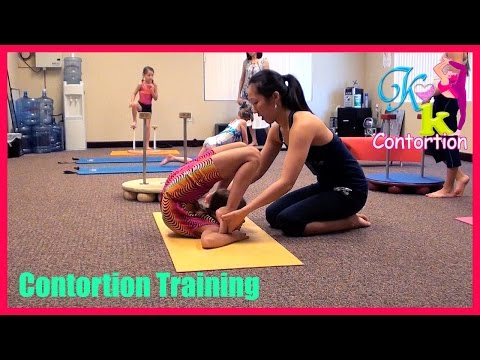 Contortion training /Flexibility Skills 
