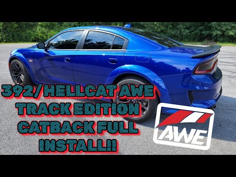 AWE Track Edition Full install, revs and final thoughts | 22 Dodge charger Scat Pack