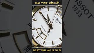 youtube Tissot 39mm Nam T035.407.22.011.01