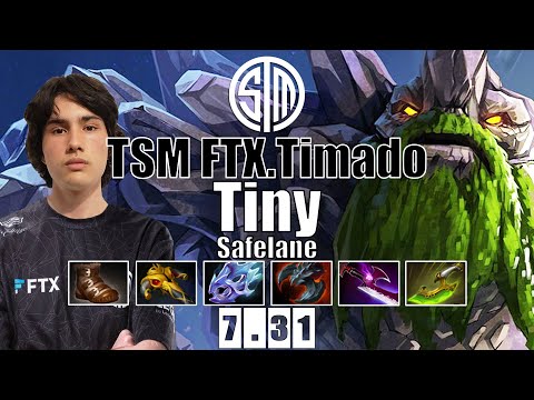 Tiny Safelane | TSM FTX.Timado | TINY 7.31 MONSTER CARRY BUILD 23 KILLS | 7.31 Gameplay Highlights