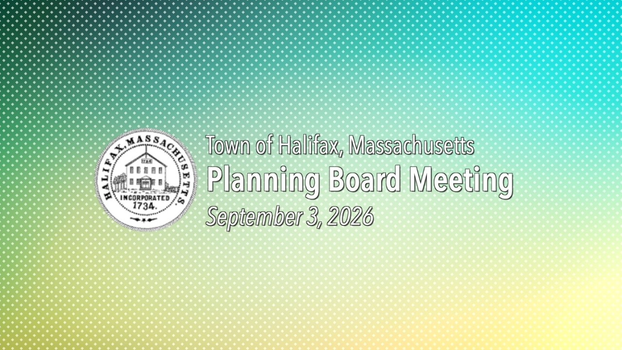 From the Planning Board