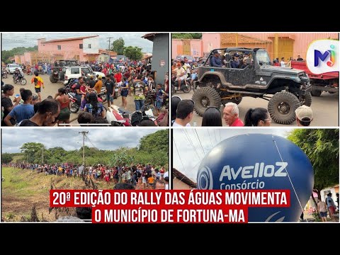 20ª edição do Rally das Águas movimenta o município de Fortuna-MA