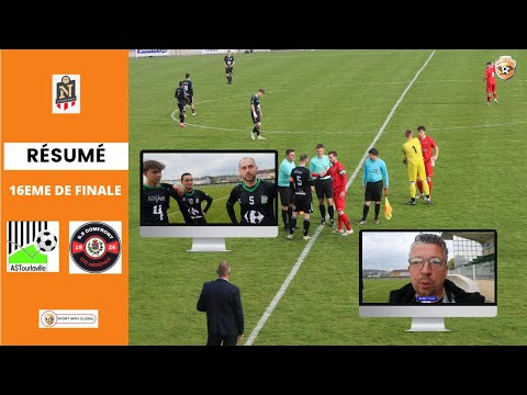 RÉSUMÉ COUPE DE NORMANDIE : AS TOURLAVILLE  -  SS DOMFRONTAISE (1-0)
