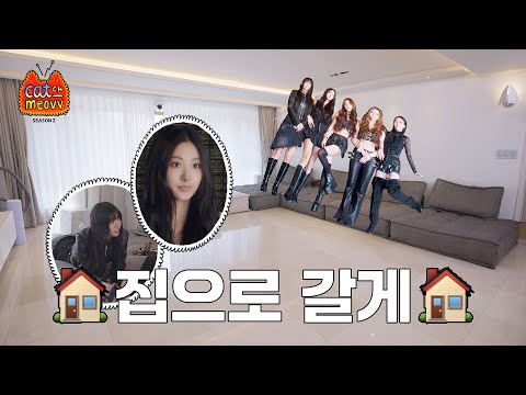 집으로 갈게 🏠 집냥이들 숙소 대공개! | Welcome to MEOVV’s house | EP.3 | CATCH MEOVV SEASON 2