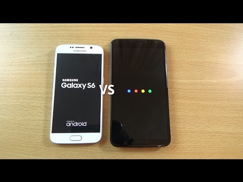 Nexus 6 Android 6.0 Marshmallow DP3 VS Galaxy S6 5.1.1 - Speed Test!
