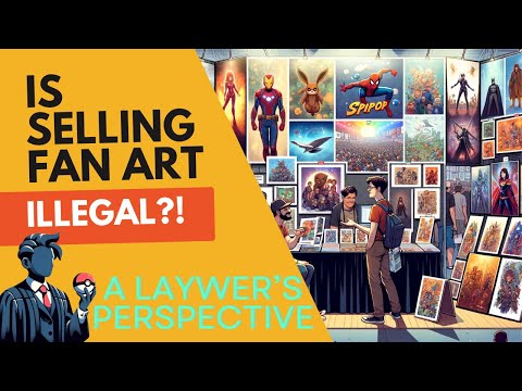 Is Fan Art Illegal? Legality and Copyright of Selling Your Art at Conventions