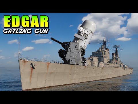 Super cruiser Edgar: Gatling Gun