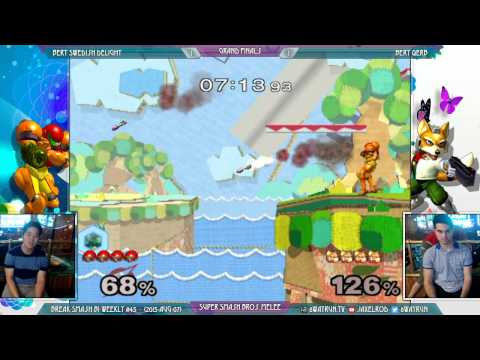 Break Smash #45   SSBM GF   BERT Swedish Delight VS BERT QERB