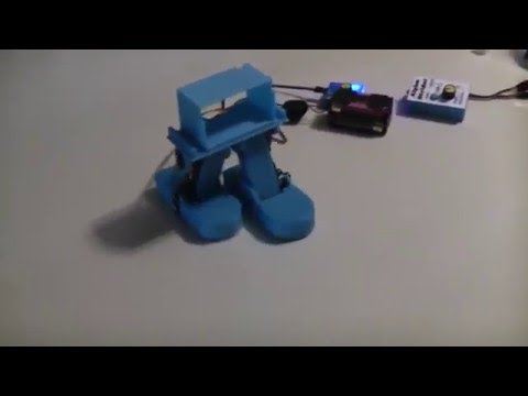How too use a servo tester to Make a walking Robot. 3 d printed. Part 1