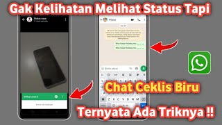 Download lagu Cara melihat Status wa tanpa Diketahui tapi melihat Chat tetap centang biru mp3