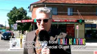 RCC News: Greedy Smith from Mental As Anything in Scarborough Street ... 23 Years Later