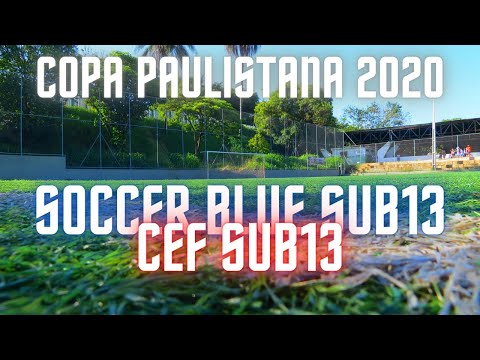 Copa Paulistana 2020 - Soccer Blue Sub13 x CEF Sub13 - DM Filmagens!