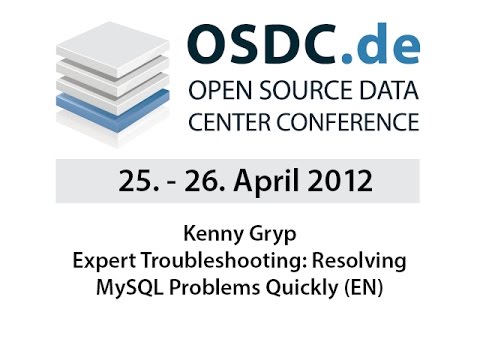 OSDC 2012 | Kenny Gryp: Expert Troubleshooting