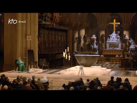 Vêpres du 19 janvier 2026 à Notre-Dame de Paris