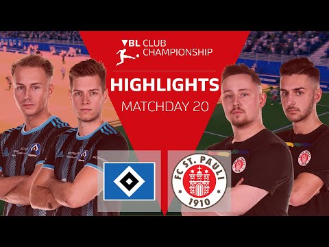 Hamburger SV - FC St. Pauli | Highlights - 20. Spieltag | VBL Club Championship 2019/20