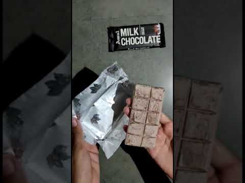 milk chocolate review | Amul milk chocolate opening #shorts #chocolatelovers