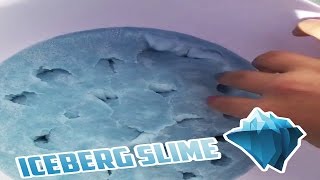 SATISFYING ICEBERG SLIME COMPILATION - ASMR ✓