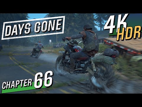 [4K HDR] DAYS GONE (Hard / 100% / Exploration) Walkthrough part 66 - Jefferson Rail Tunnel Camp