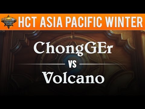 ChongGEr vs Volcano - Hearthstone Championship Tour Asia Pacific 2017:  Swiss Round 1